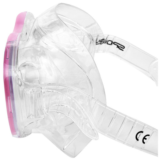 Spokey Bombi girl Μάσκα θαλάσσης με αναπνευστήρα Spokey Bombi girl Μάσκα θαλάσσης με αναπνευστήρα